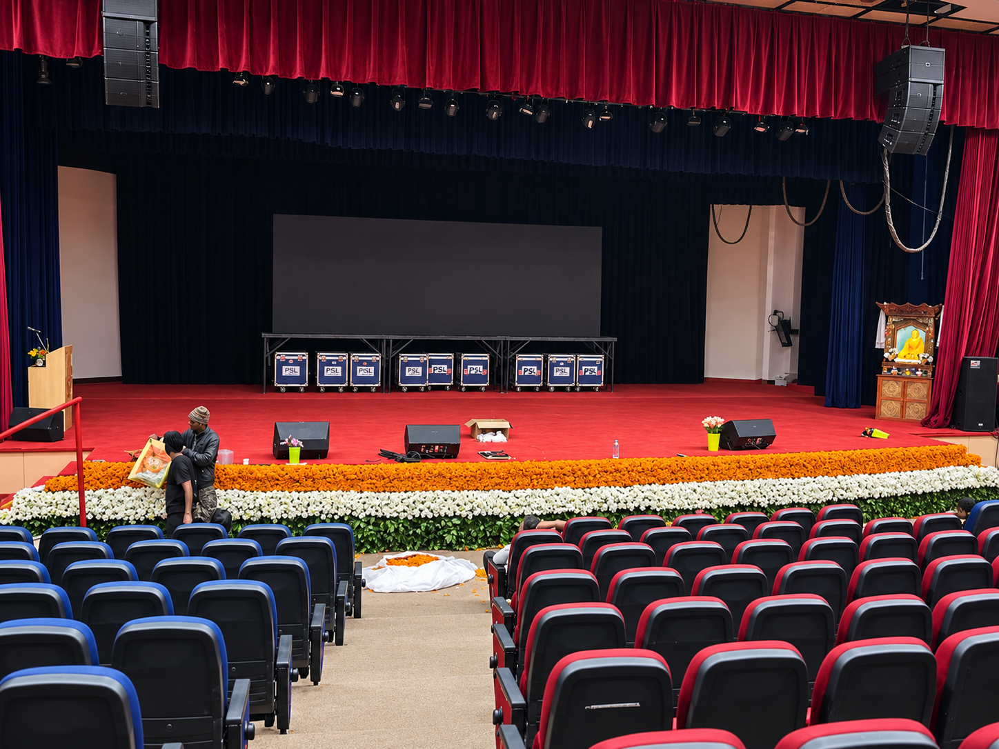 Auditorium ceremony stage