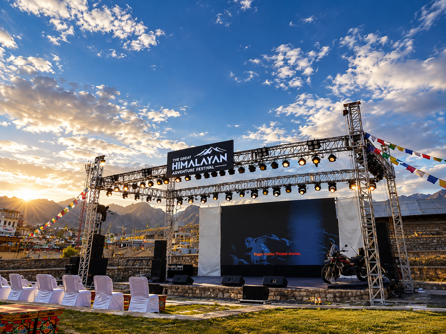Himalayan Adventure Festival stage